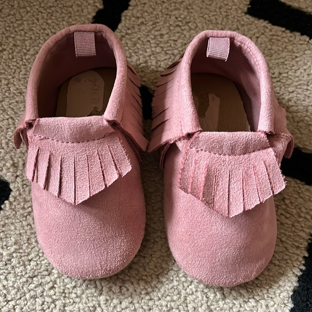 6-12 month soft sole slip on shoes